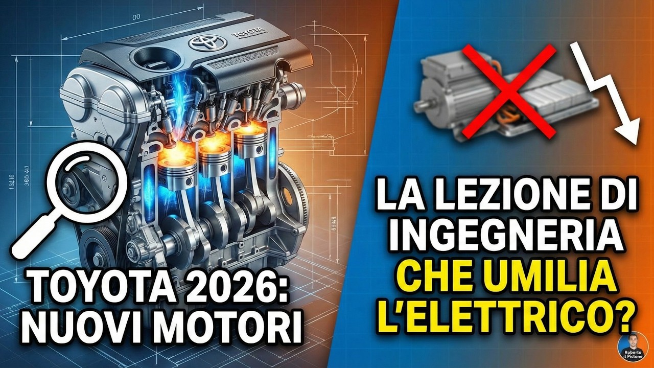 TOYOTA 2026: La Lezione di Ingegneria che Umilia l'Elettrico? Analisi Completa 🔧📉