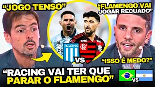 Argentine press tense over Racing vs. Flamengo in Libertadores.