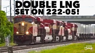 FEC 222-05 in Miami. 4 ES44C4s & 2 Tenders!