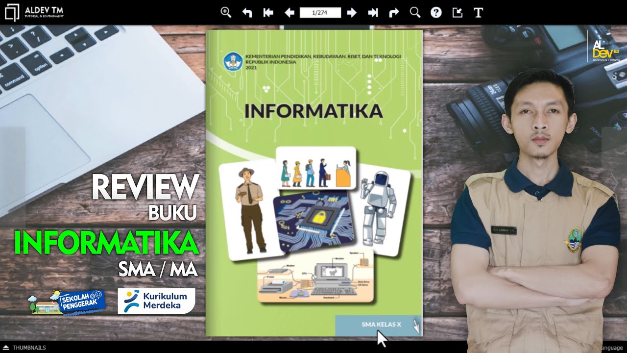 Review Buku Informatika SMA Kelas 10 Kurikulum Merdeka Terbitan Kemendikbudristek RI