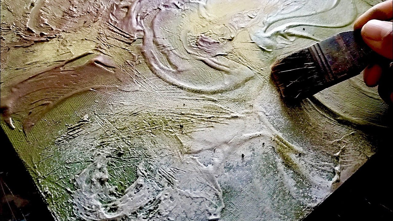 Mastering TEXTURED ABSTRACT Art / ACRYLIC Painting For Beginners / Step ...