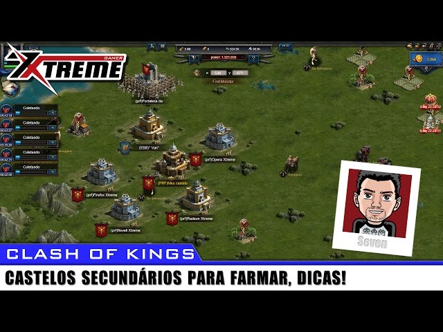 Clash of Kings, Castelos de farms 