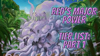 Spirit Island: Red's Major Power Tier List: Part 1