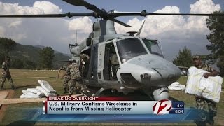 Nepal rescuers find 3 bodies near crashed US Marine chopper screenshot 1