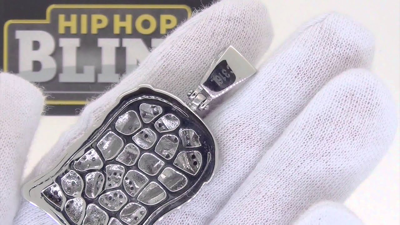 Never Fade Micro Jesus Lab Diamond Pendant