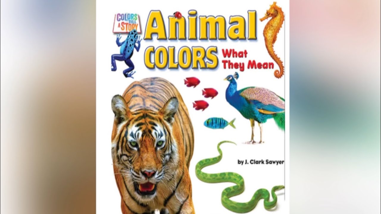 Read with Mrs. Guerrero Animal Colors - YouTube