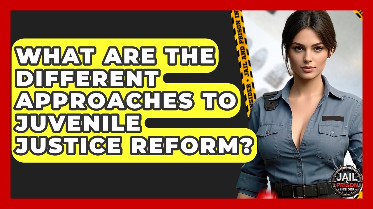 What Are The Different Approaches To Juvenile Justice Reform? - Jail & Prison Insider
