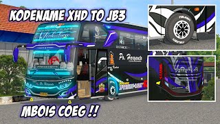 SHARE KODENAME XHD TO JB3 || HEADLAMP RGB || FULL STROBO || BUSSID V3.7.1