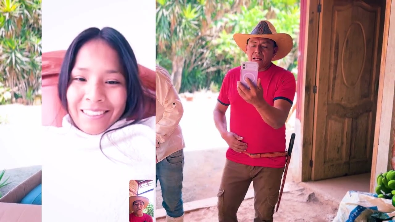 Mi hija Mayuri me ha mandado a regalar un parlante con Yeffito y así los estrenamos