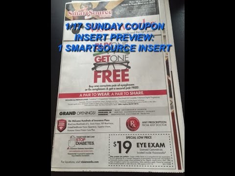 1/16/16-Sunday Coupon Insert Preview….only 1 insert, but still some good coupons!