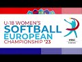26 U-18 Women's Softball European Championship: Great Britain VS Ireland