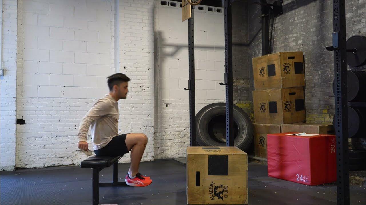 Single Leg Dynamic Seated Box Jump YouTube