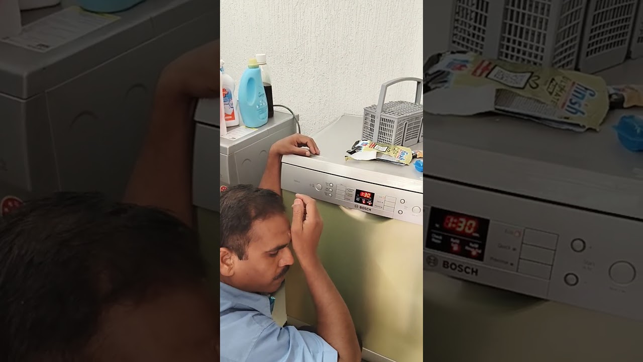 BOSCH dishwasher Demo Reset Cleaning Modes Utensils Type SMS66GI01I  by Bosch Engineer.