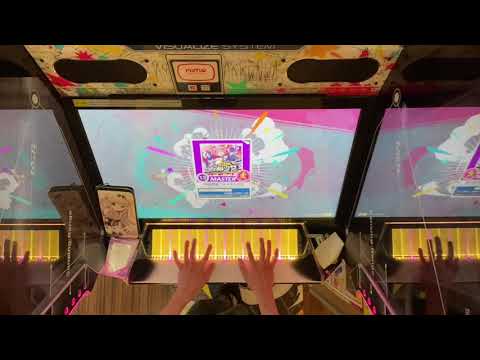 CHUNITHM Paradise DX超性能フルメタル少女 AJ 21-0-0 手元
