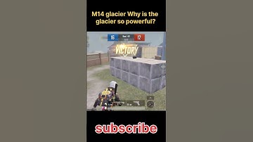 M14 glacier Why is the glacier so powerful? 🤔 #bgmi #pubgmobile #1v1 #ytshort