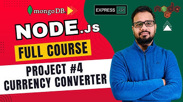 NodeJS Tutorial Project #4 - Currency Converter Project