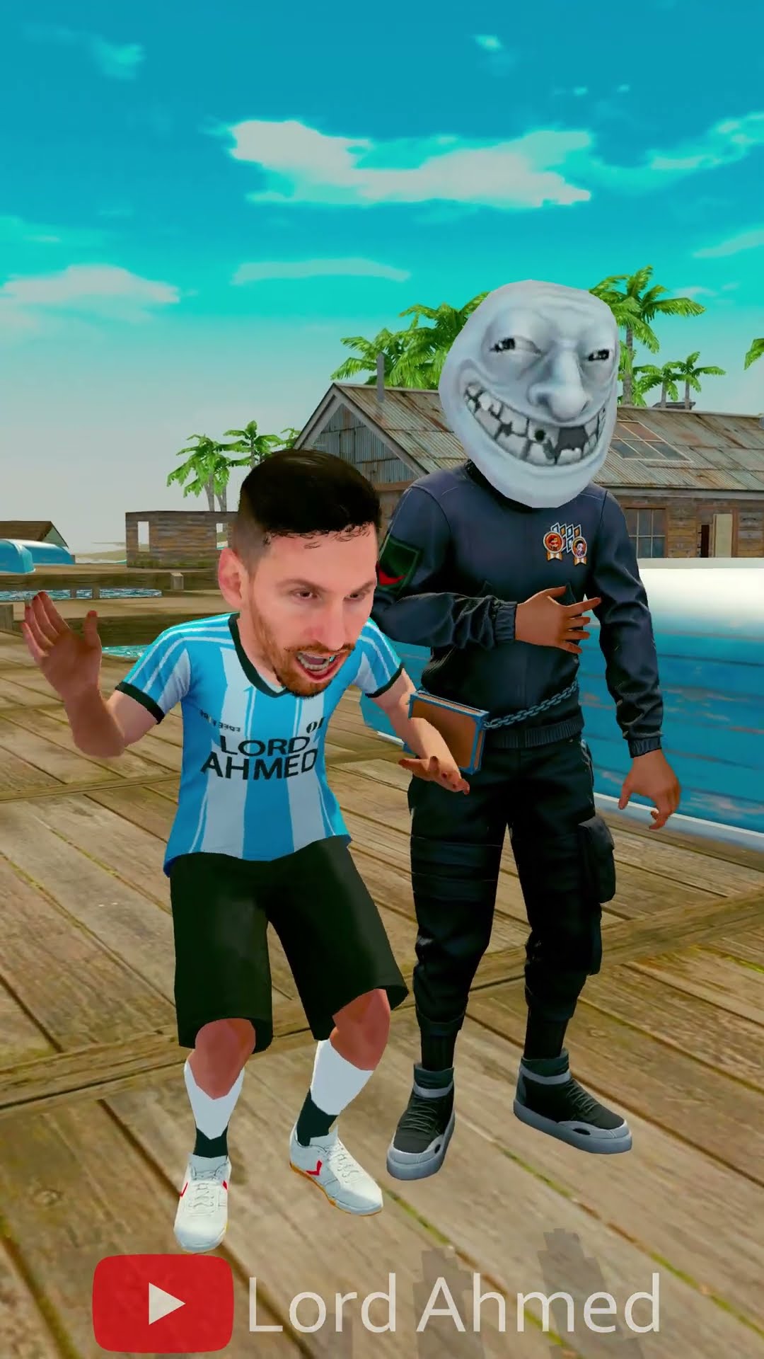 Strength Test : Ronaldo vs Messi #shorts