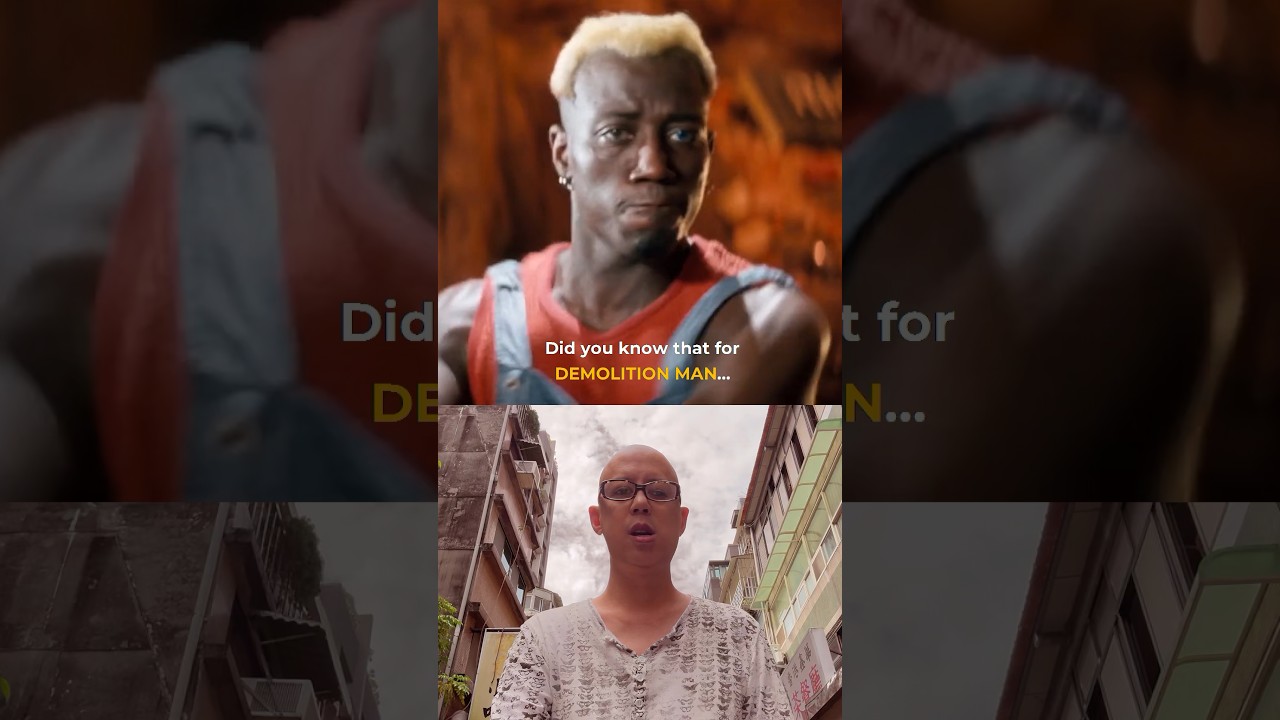 Did you know that for DEMOLITION MAN...