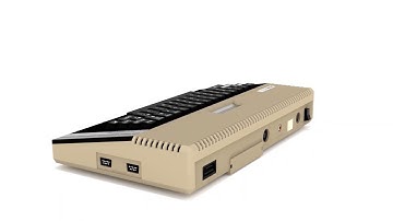 Atari 800XL - 3D visualization in Blender 2.79b