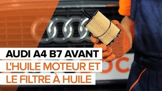 Comment changer Filtre à Huile Audi A4 B5 - guide vidéo