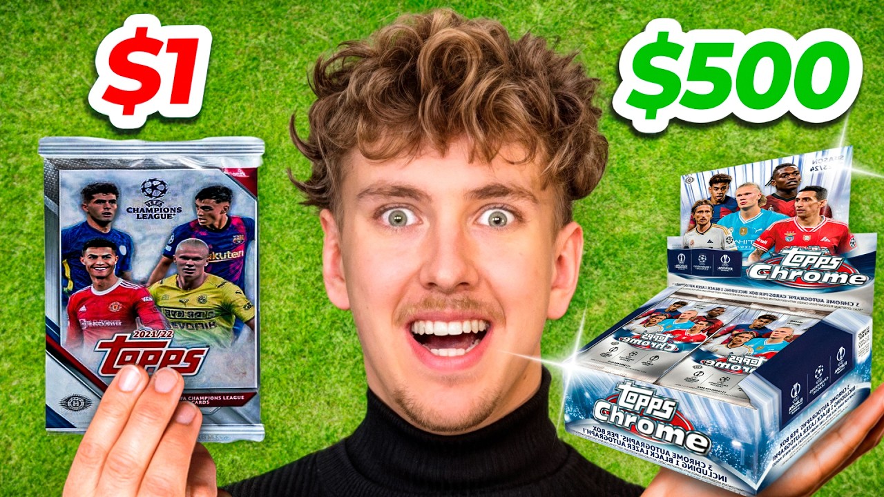 $1 vs $500 Football Cards