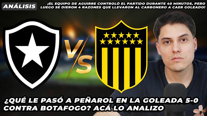 ¿Qué le pasó al Peñarol de Diego Aguirre para acabar goleado por Botafogo 5-0 en Copa Libertadores?