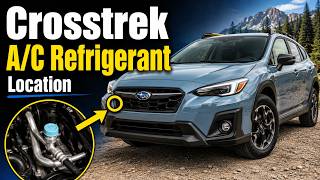 SUBARU CROSSTREK -  REFRIGERANT Location FOR AIR-CONDITIONER
