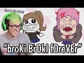 Reacting To Broki Broki Forever | Doki Doki Song Parody