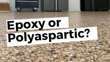 EPOXY or POLYASPARTIC? A Step by step guide for an epoxy & paint chip garage floor.