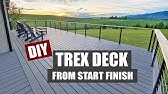 How To Build A 12x12 Two Level Pool Deck With Trex Part 2 Youtube