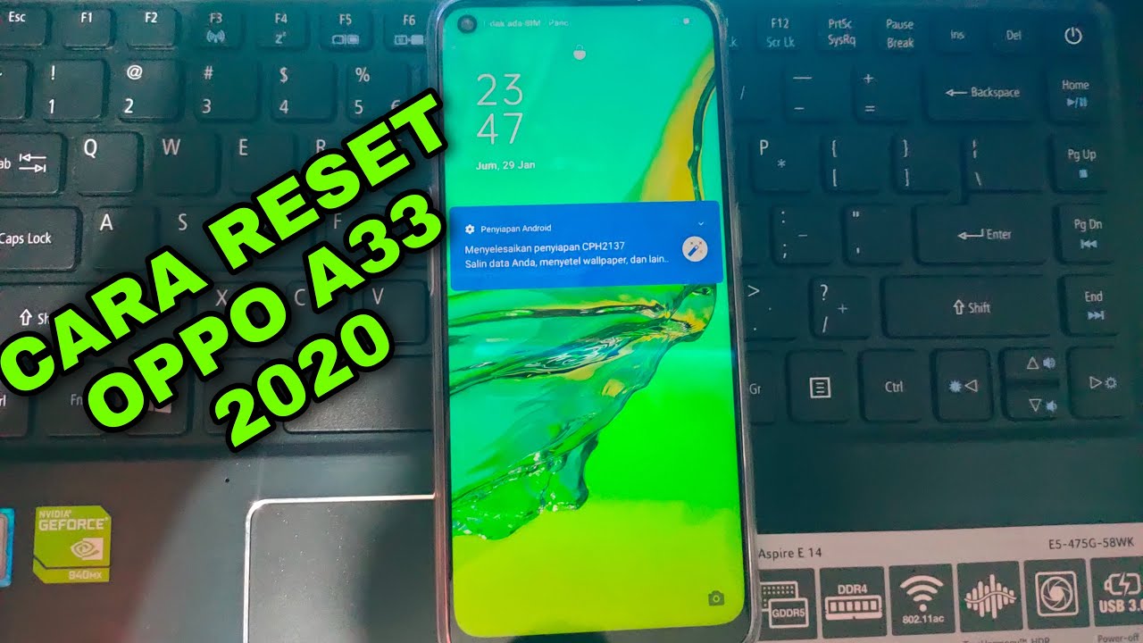 Hard reset oppo A33 2020 CPH 2137 dengan mudah. - YouTube
