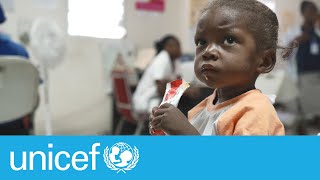 UNICEF delivered life-saving supplies to Haiti
