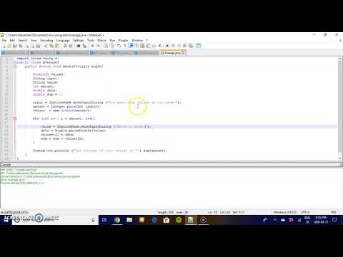 Calculating averages using Java