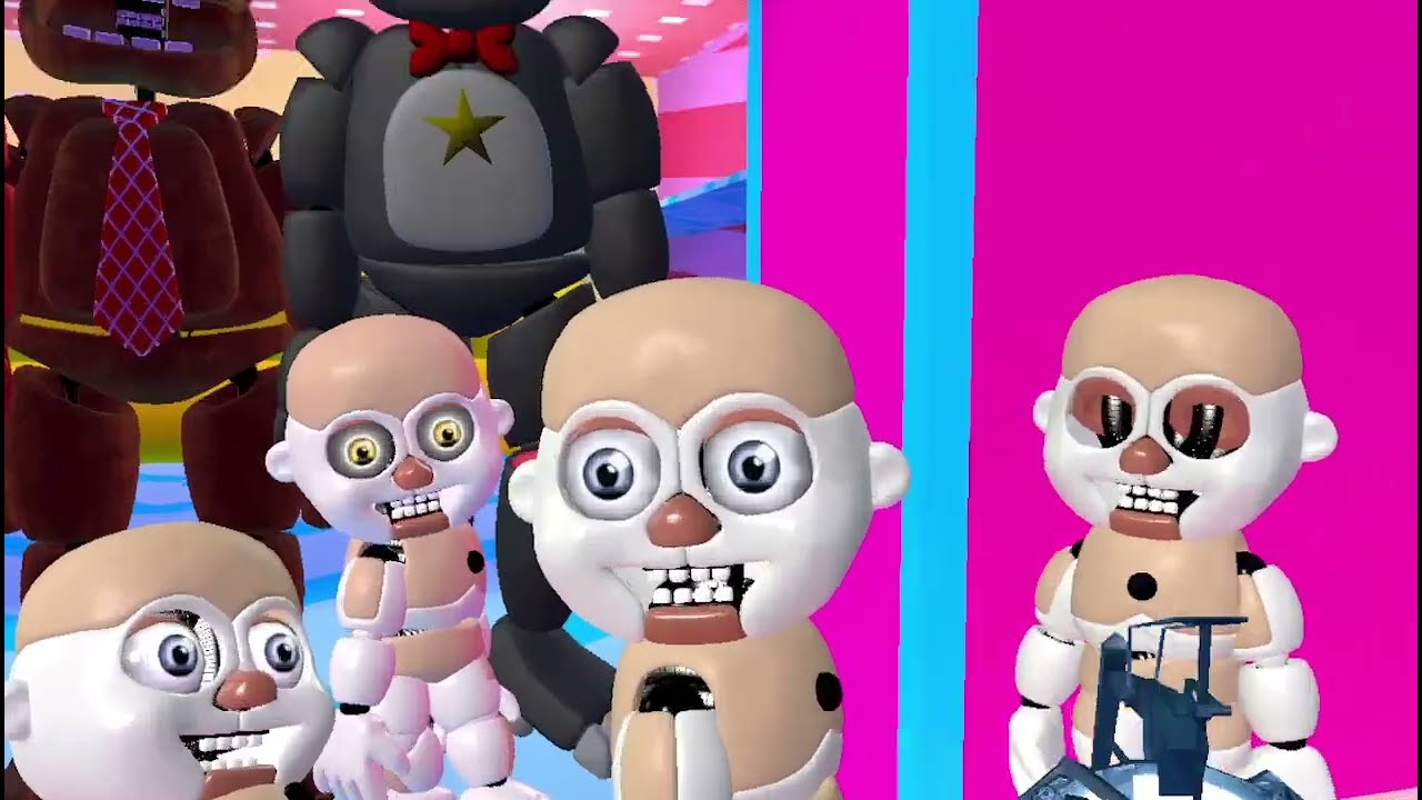 Gmod FNAF | S2 Ep.4 FNAF Fall Guys