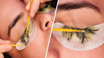 Eyelashes Extensions Deep Cleaning