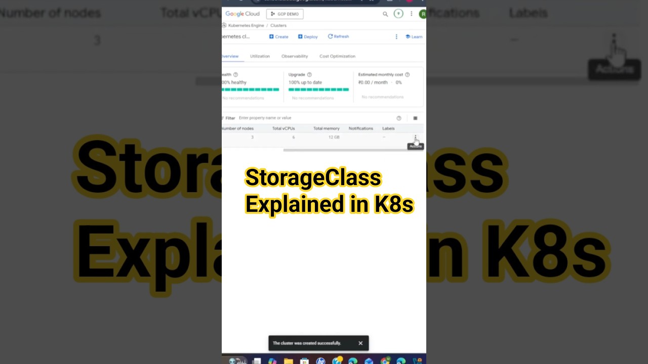 StorageClass Explained in 25 Seconds | Kubernetes Storage 