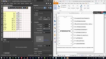 9 Create schematic library for nuvoton N76E003 Part02
