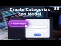 38 Crear Categorías con Modales de Flux UI en Laravel 12: Interfaz Moderna y Profesional 💎🚀