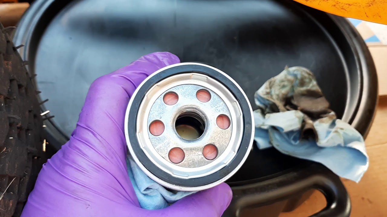 Cub Cadet GTX 1054 Oil Change Kohler Courage 27 YouTube