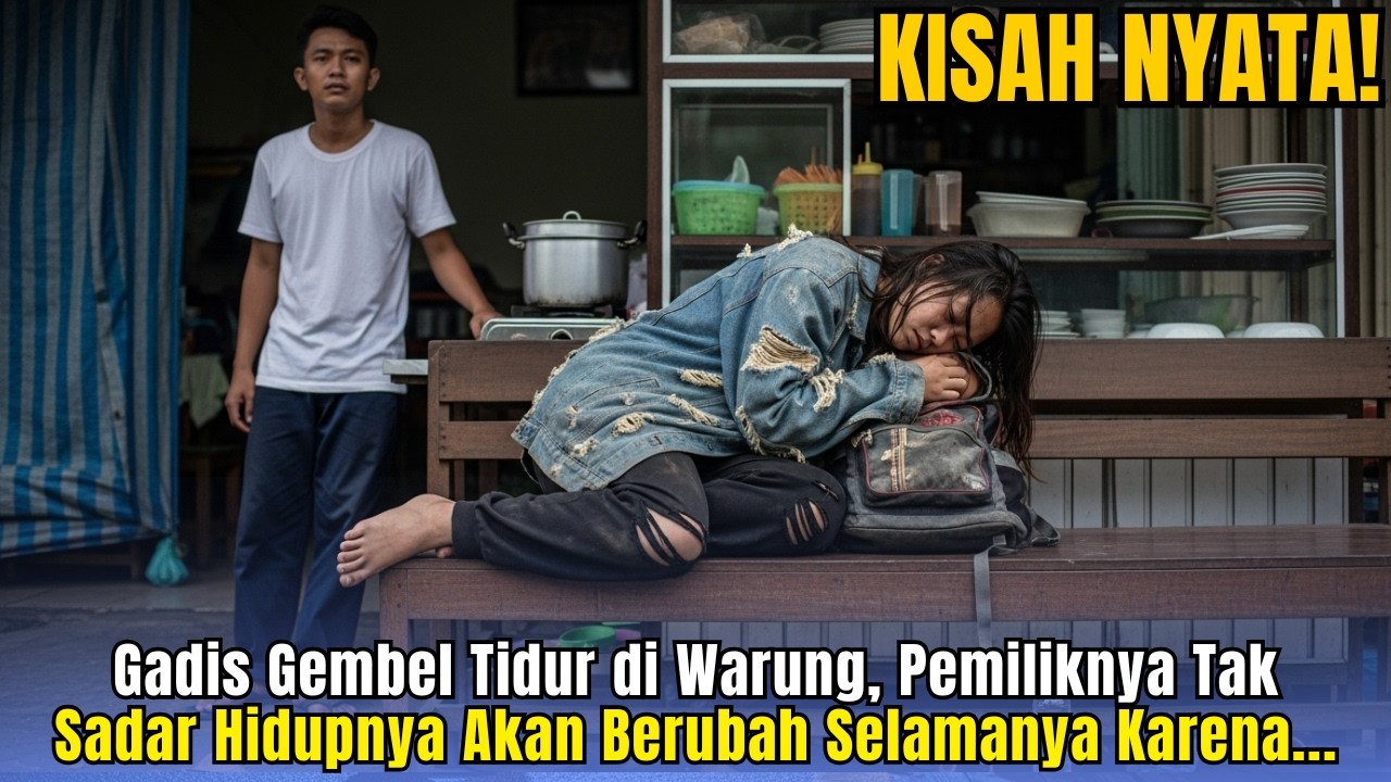 Gadis Gembel Tidur di Warung, Pemiliknya Tak Sadar Hidupnya Akan Berubah Selamanya