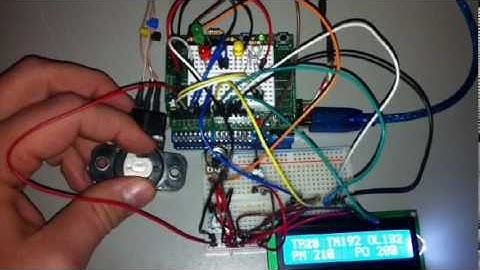 3 Analog Inputs Conditional LEDs Readings on LCD Arduino