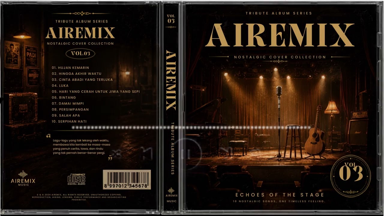AIREMIX VOL.03 – 10 Lagu Nostalgia Indonesia 2000an | Nostalgic Cover Collection