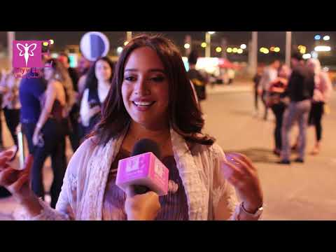 انتي وبس خبيرة التجميل فرح والفنانة هدى فى إيفينت كايرو فاشون فيستفال 