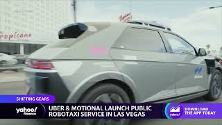 Uber launches robotaxi service in Las Vegas screenshot 2