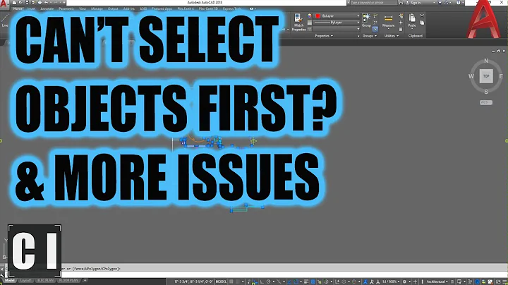 Fixing AutoCAD Selection and Command Issues: Simple Solutions & Variables