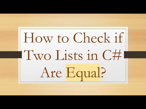 How to Check