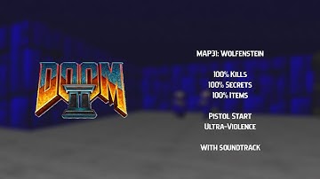 Doom II: Hell on Earth | MAP31: Wolfenstein (secret level) | Ultra-Violence