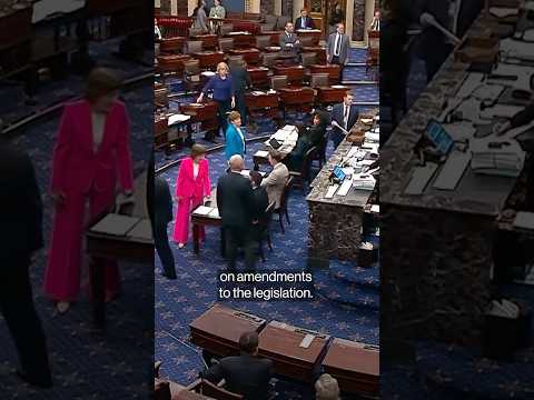 Senate Pulls All-Nighter