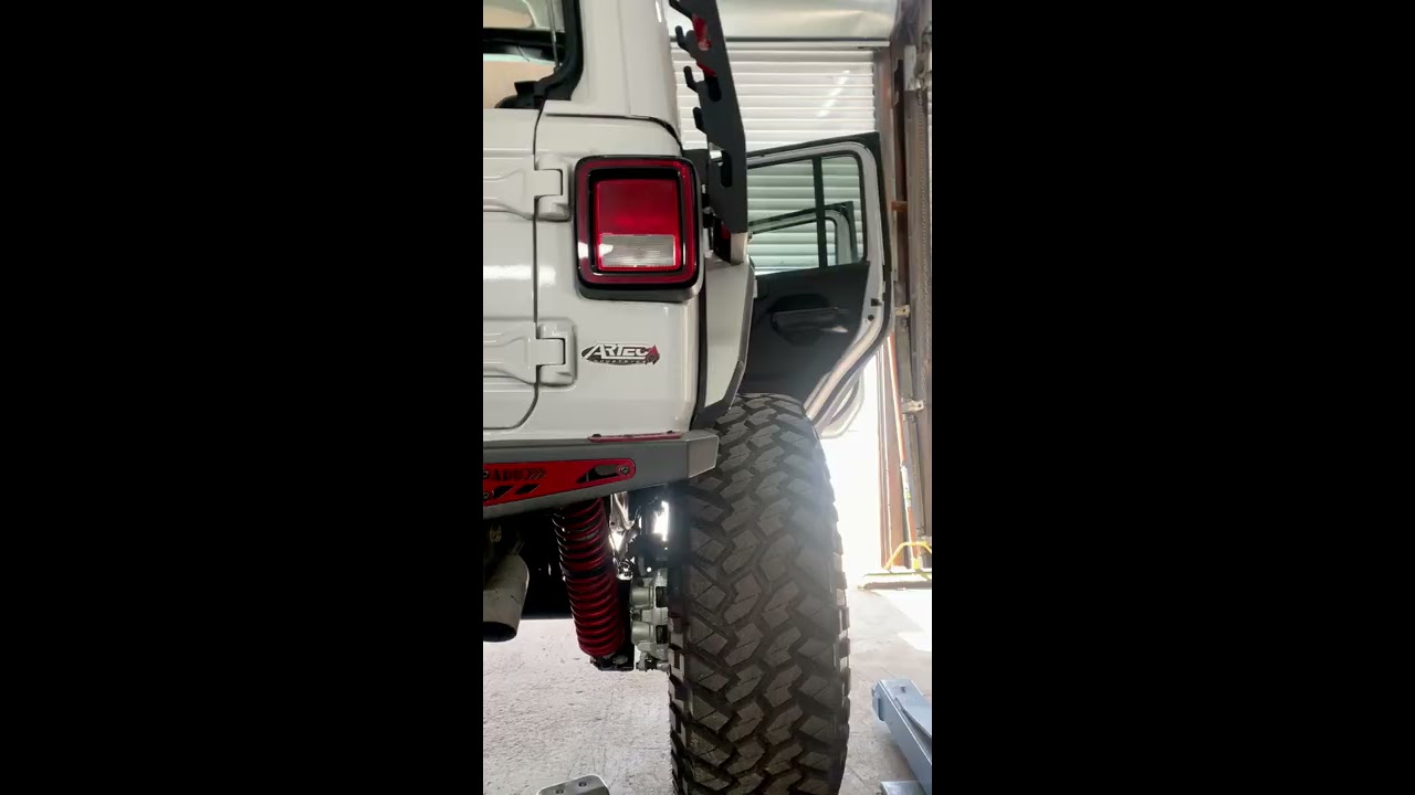 Jeep JL how to remove your ebrake cable pt. 1 YouTube