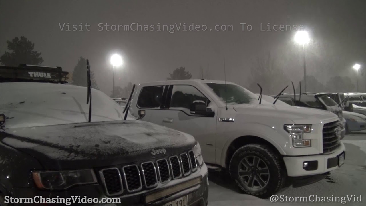 Centennial, CO Heavy Snow Storm - 2/3/2020